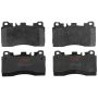 TRW PARTS TXH1531 TRW PREMIUM BRAKING - METALLIC BRAKE PAD SET - TXH1531