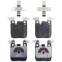 TRW PARTS TXH1656 TRW PREMIUM BRAKING - METALLIC BRAKE PAD SET - TXH1656