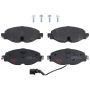 TRW PARTS TXH1760 TRW PREMIUM BRAKING - METALLIC BRAKE PAD SET - TXH1760