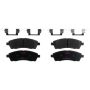 TRW PARTS TXM0757 TRW PREMIUM BRAKING - METALLIC BRAKE PAD SET - TXM0757