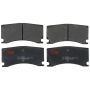 TRW PARTS TXM1356 TRW PREMIUM BRAKING - METALLIC BRAKE PAD SET - TXM1356
