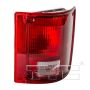 TYC Products 11-1282-01 Tail Light Asse
