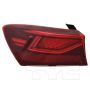TYC Products 11-15010-00-9 CAPA Certified Tail Light Assembly