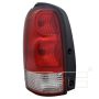 TYC Products 11-6098-00-9 CAPA Certified Tail Light Assembly