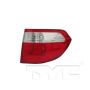 TYC Products 11-6123-01-9 CAPA Certified Tail Light Assembly