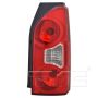 TYC Products 11-6129-00-9 CAPA Certified Tail Light Assembly