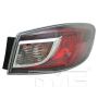 TYC Products 11-6339-00-9 CAPA Certified Tail Light Assembly