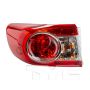 TYC Products 11-6364-00-9 CAPA Certified Tail Light Assembly
