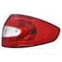 TYC Products 11-6383-00-9 CAPA Certified Tail Light Assembly