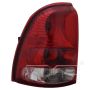 TYC Products 11-6508-00-9 CAPA Certified Tail Light Assembly