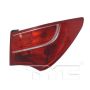 TYC Products 11-6537-00-9 CAPA Certified Tail Light Assembly