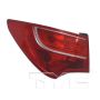 TYC Products 11-6538-00-9 Tail Light Asse
