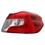 TYC Products 11-6807-00-9 CAPA Certified Tail Light Assembly