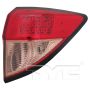 TYC Products 11-6809-01-9 CAPA Certified Tail Light Assembly