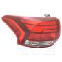 TYC Products 11-9012-00-9 CAPA Certified Tail Light Assembly