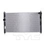 TYC Products 13525 Radiator Assemb