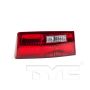 TYC Products 17-5212-01-9 CAPA Certified Tail Light Assembly