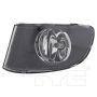 TYC Products 19-0728-00-9 CAPA Certified Fog Light Assembly