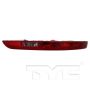 TYC Products 19-12115-00-9 CAPA Certified Back Up Light Assembly
