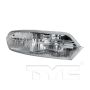 TYC Products 19-5797-01 Fog Light Lens / Housing