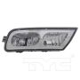 TYC Products 19-5897-01-9 CAPA Certified Fog Light Lens / Housing