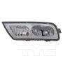 TYC Products 19-5898-01-9 CAPA Certified Fog Light Lens / Housing