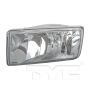 TYC Products 19-5900-00-9 CAPA Certified Fog Light Assembly