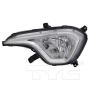 TYC Products 19-6054-00-9 CAPA Certified Fog Light Assembly