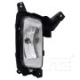 TYC Products 19-6061-00-9 CAPA Certified Fog Light Assembly