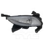 TYC Products 19-6166-00-9 CAPA Certified Fog Light Assembly
