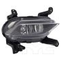 TYC Products 19-6269-00-9 CAPA Certified Fog Light Assembly