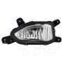 TYC Products 19-6363-00-9 CAPA Certified Fog Light Assembly