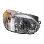 TYC Products 20-11291-00 Headlight Assem