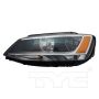TYC Products 20-12562-00 Headlight Assem