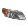 TYC Products 20-12729-00-1 Headlight Assem