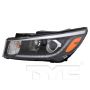 TYC Products 20-16966-00 Headlight Assembly