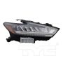 TYC Products 20-17055-00-9 Head Lamp