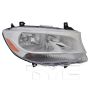 TYC Products 20-17337-00-9 CAPA Certified Headlight Assembly