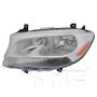 TYC Products 20-17338-00-9 CAPA Certified Headlight Assembly