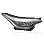 TYC Products 20-17503-00-9 CAPA Certified Headlight Assembly