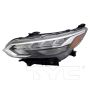 TYC Products 20-17532-00-9 CAPA Certified Headlight Assembly