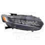 TYC Products 20-17813-00-9 CAPA Certified Headlight Assembly