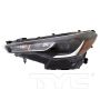 TYC Products 20-19144-00-9 CAPA Certified Headlight Assembly