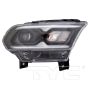 TYC Products 20-19287-00-9 CAPA Certified Headlight Assembly