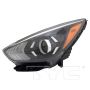 TYC Products 20-19668-00 Headlight Assembly