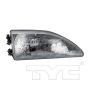 TYC Products 20-3076-00-9 CAPA Certified Headlight Assembly