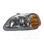 TYC Products 20-3162-01 Headlight Assem