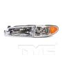 TYC Products 20-5122-09 Headlight Assem