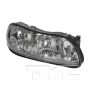 TYC Products 20-5127-00-9 CAPA Certified Headlight Assembly