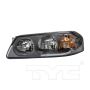 TYC Products 20-5772-90-1 Headlight Assem
